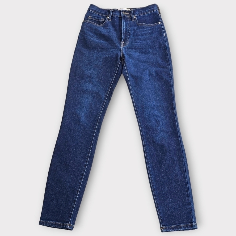 Everlane Authentic Stretch High Rise Skinny Jeans - Picture 3 of 15